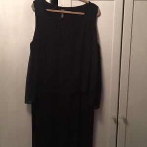 Long black dress